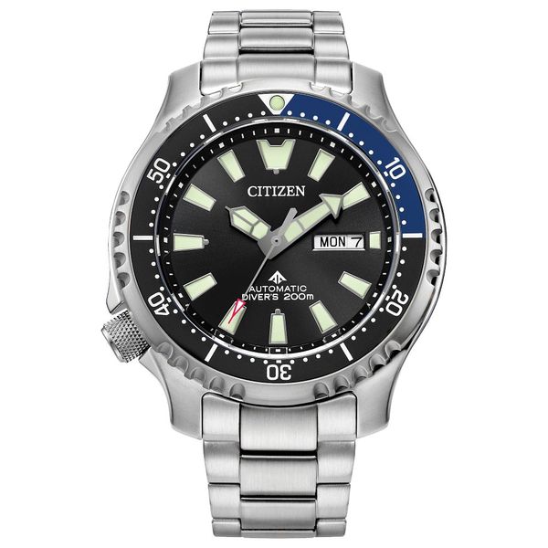 CITIZEN Promaster Dive Automatics  Mens Watch Stainless Steel Banks Jewelers Burnsville, NC