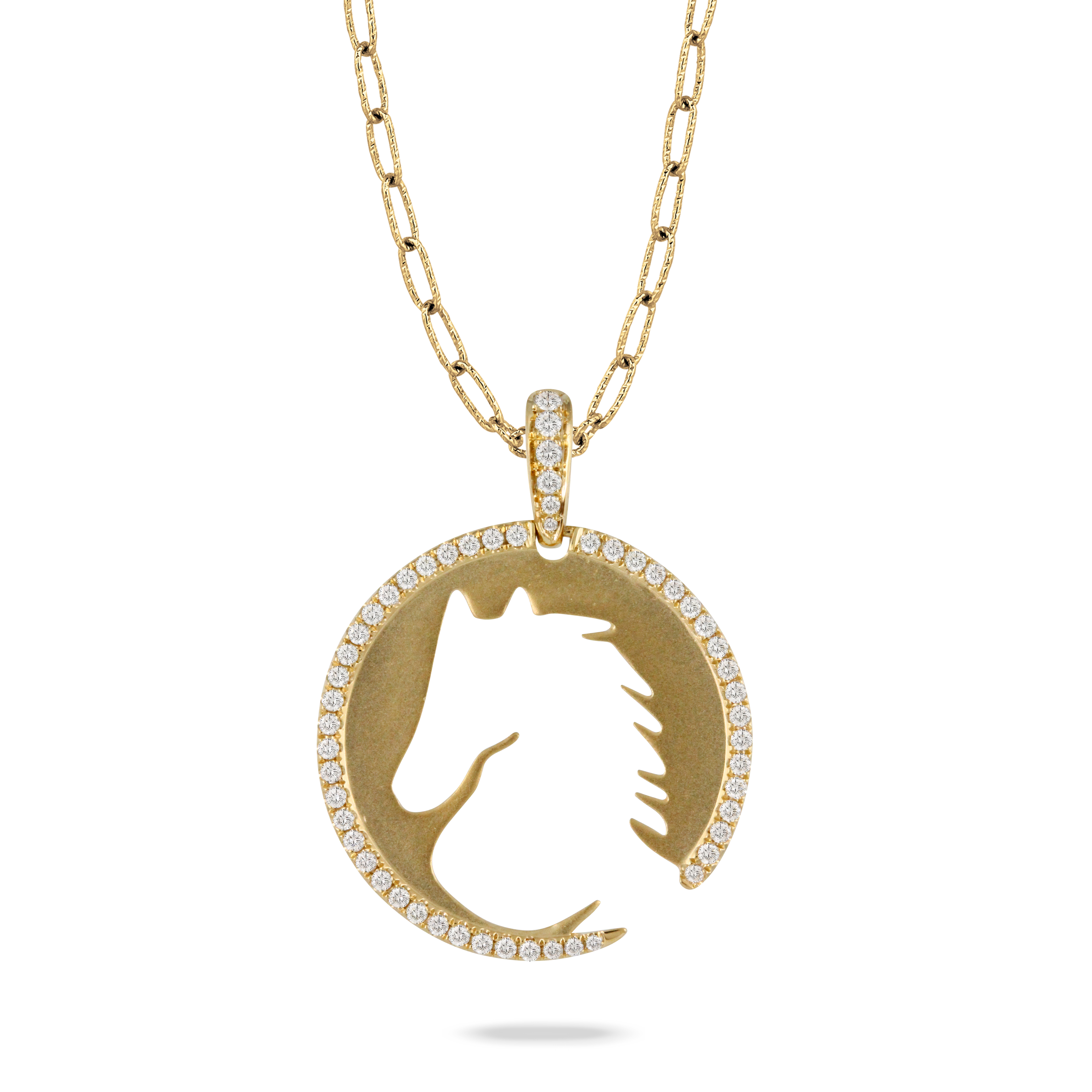 18K Yellow Gold Diamond Pendant Javeri Jewelers Inc Frisco, TX