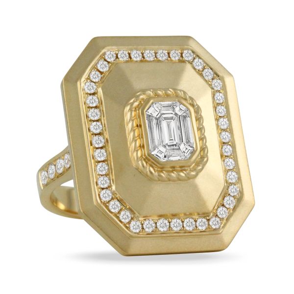 18K Yellow Gold Diamond Fashion Ring Javeri Jewelers Inc Frisco, TX