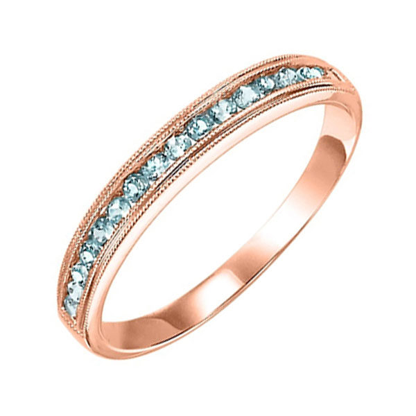 10KT Pink Gold Classic Book Stackable Fashion Ring Armentor Jewelers New Iberia, LA