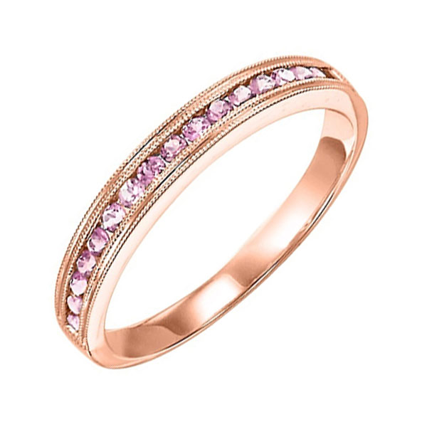 14KT Pink Gold Classic Book Stackable Fashion Ring Biondi Diamond Jewelers Aurora, CO