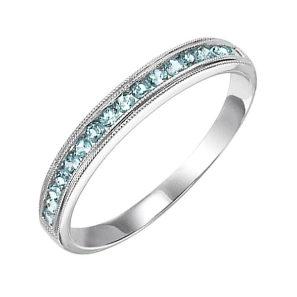 14KT White Gold & Diamond Classic Book Stackable Fashion Ring - 1/4 cts Biondi Diamond Jewelers Aurora, CO