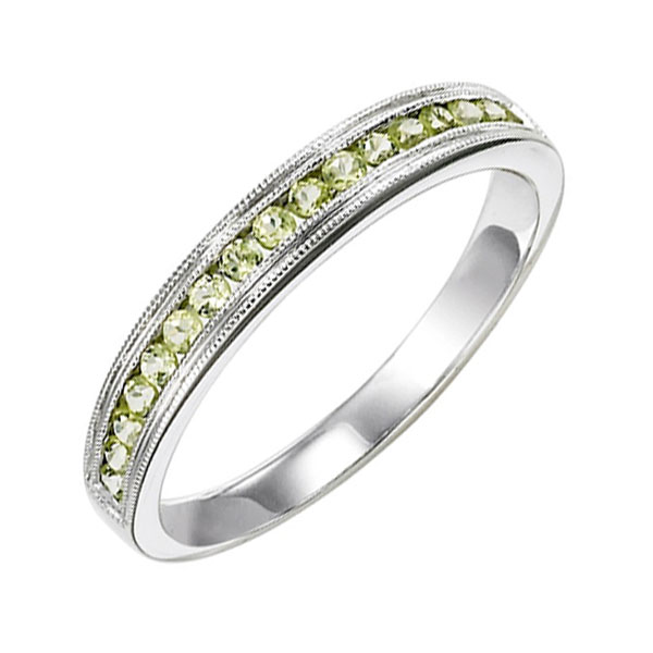 14KT White Gold & Diamond Classic Book Stackable Fashion Ring - 1/4 cts Biondi Diamond Jewelers Aurora, CO