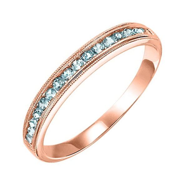 10KT Pink Gold Classic Book Stackable Fashion Ring Don's Jewelry & Design Washington, IA