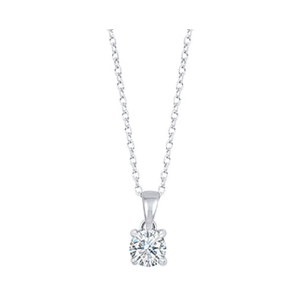 14KT White Gold & Diamond Classic Book Neckwear Pendant  - 1/4 ctw Biondi Diamond Jewelers Aurora, CO