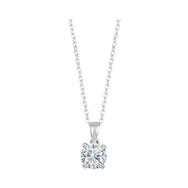 14KT White Gold & Diamond Classic Book Neckwear Pendant  - 1/2 ctw Biondi Diamond Jewelers Aurora, CO