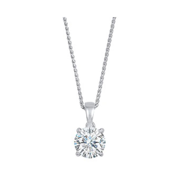 14KT White Gold & Diamond Classic Book Neckwear Pendant  - 1 ctw Biondi Diamond Jewelers Aurora, CO