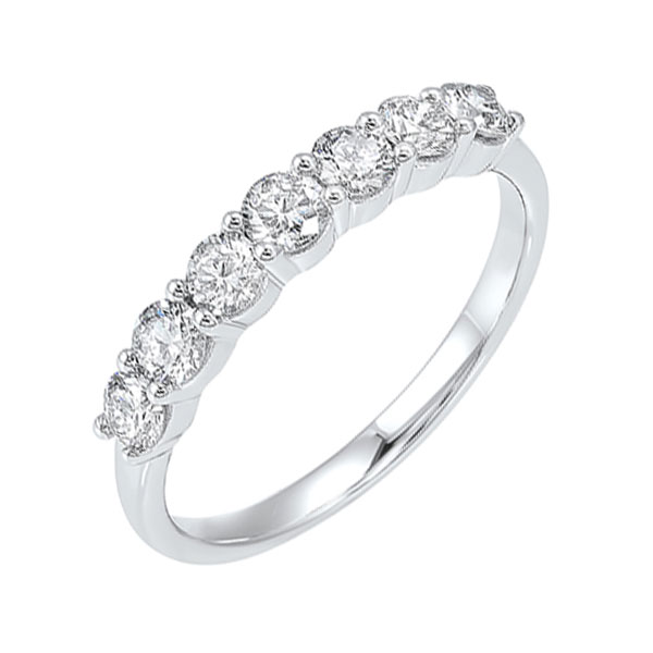 14KT White Gold & Diamond Classic Book Shared Prong Fashion Ring   - 1/4 ctw Biondi Diamond Jewelers Aurora, CO