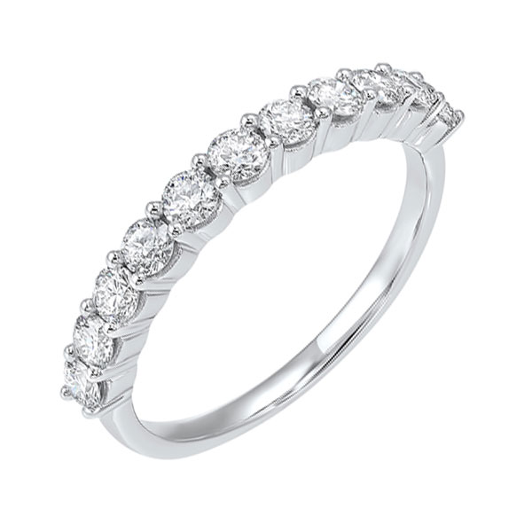14KT White Gold & Diamond Classic Book Fashion Ring   - 1 ctw Ross's Fine Jewelers Kilmarnock, VA