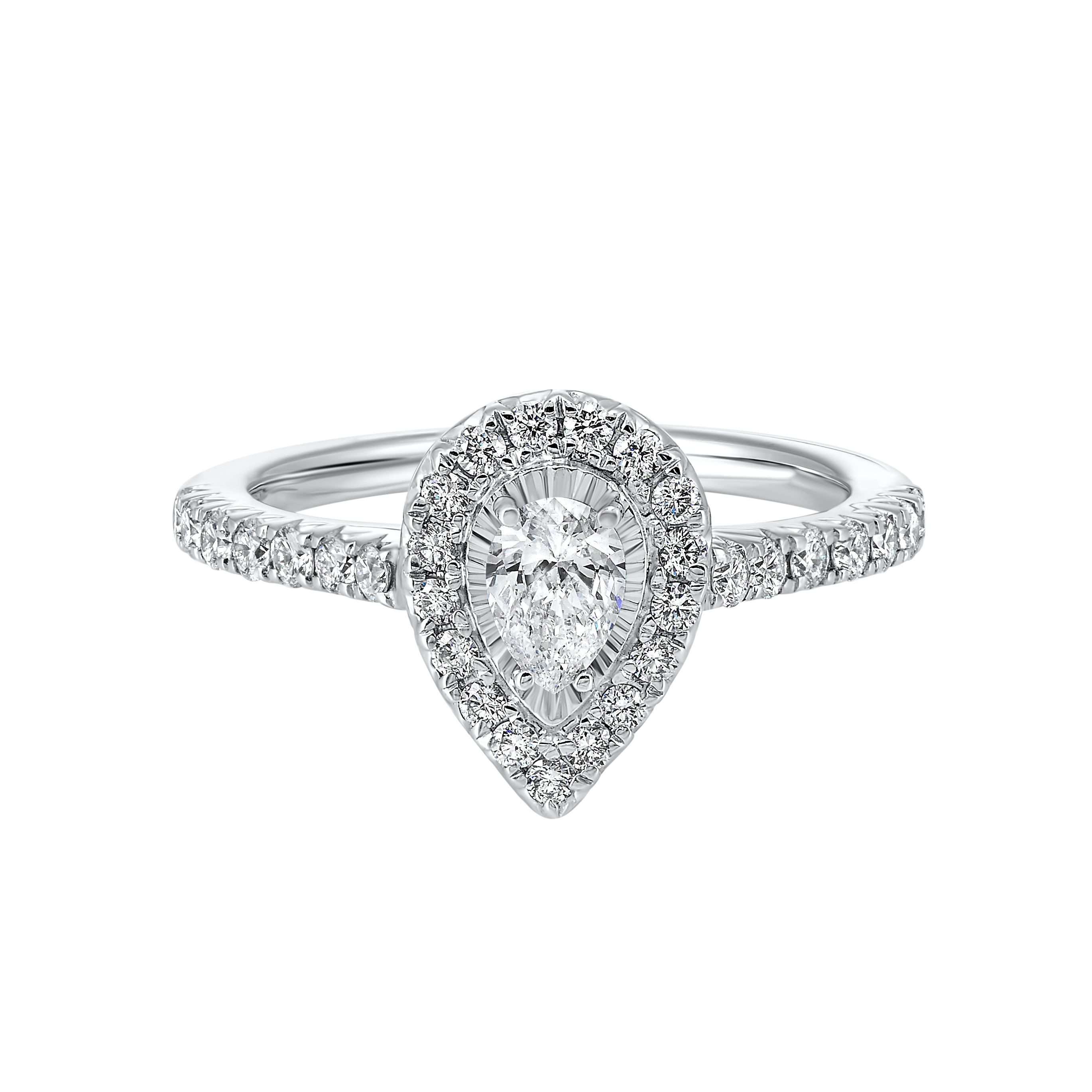 14KT White Gold & Diamond Classic Book Tru Reflection Engagement Ring  - 3/4 ctw Ross's Fine Jewelers Kilmarnock, VA