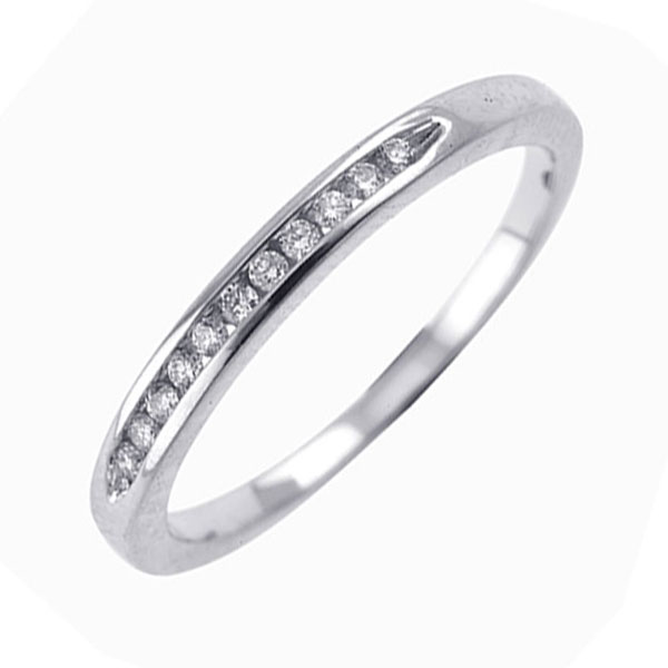14KT White Gold & Diamond Classic Book Fashion Ring  - 1/10 ctw Armentor Jewelers New Iberia, LA