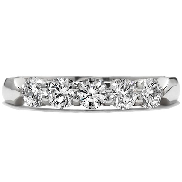 0.25 ctw. Five-Stone Wedding Band in 18K White Gold Galloway and Moseley, Inc. Sumter, SC