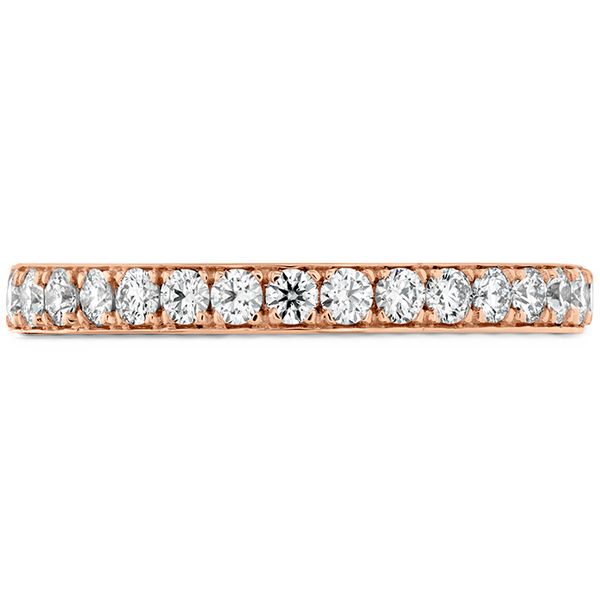 0.35 ctw. Beloved Band to match Open Gallery in 18K Rose Gold Romm Diamonds Brockton, MA