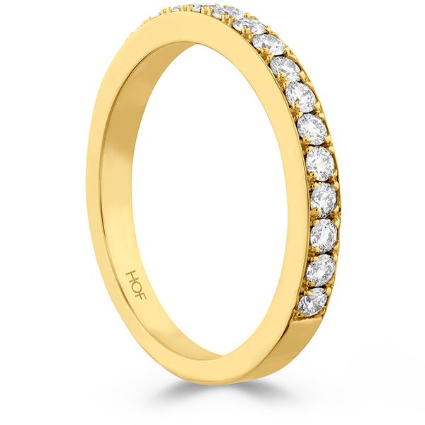 Engagement Rings - 0.35 ctw. Beloved Band to match Open Gallery in 18K Yellow Gold - image #2
