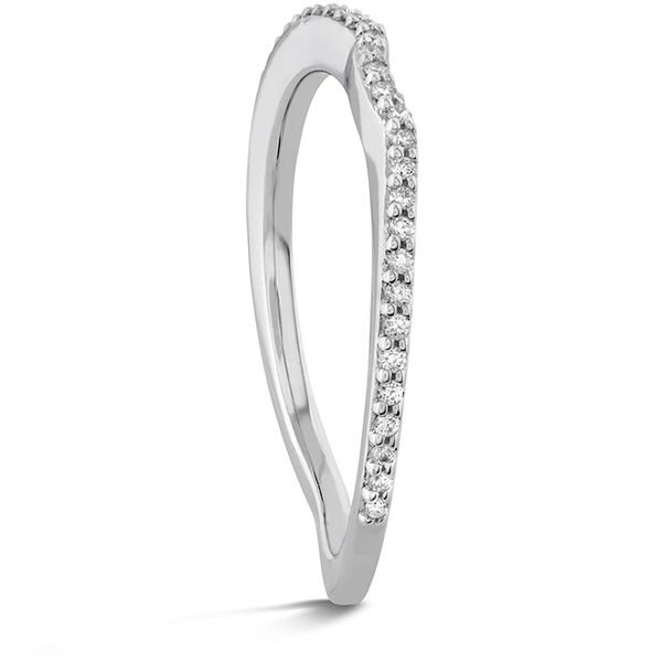 0.09 ctw. Camilla Band to match Split Shank in Platinum Image 2 Sanders Diamond Jewelers Pasadena, MD