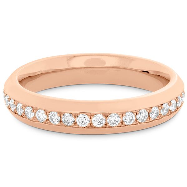 0.5 ctw. Coupled Eternity Band 4mm in 18K Rose Gold Image 3 Galloway and Moseley, Inc. Sumter, SC