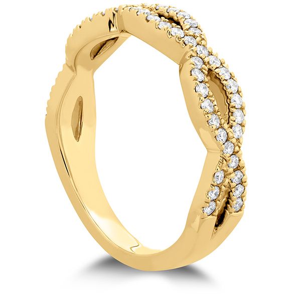 0.3 ctw. Destiny Twist Diamond Band in 18K Yellow Gold Image 2 Galloway and Moseley, Inc. Sumter, SC