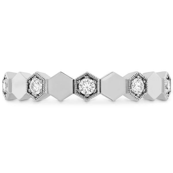 0.3 ctw. HOF Hex Eternity Band in 18K White Gold Galloway and Moseley, Inc. Sumter, SC