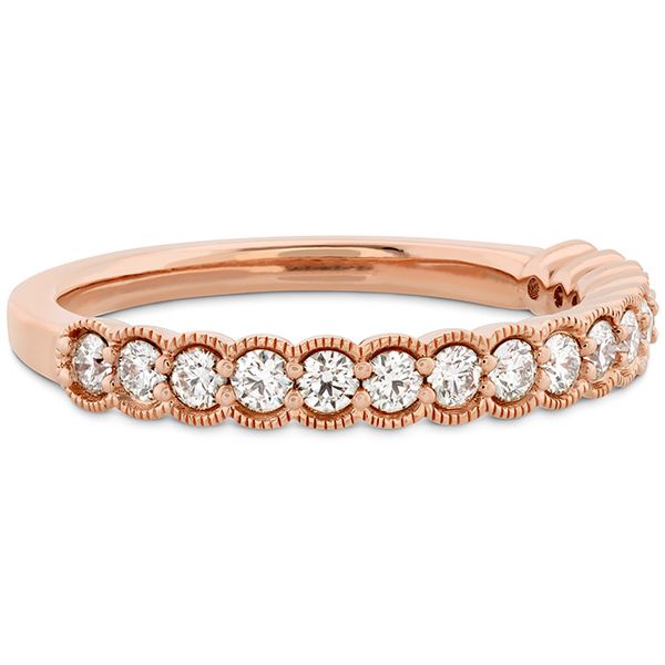 0.42 ctw. Isabelle Milgrain Diamond Band in 18K Rose Gold Image 3 Galloway and Moseley, Inc. Sumter, SC