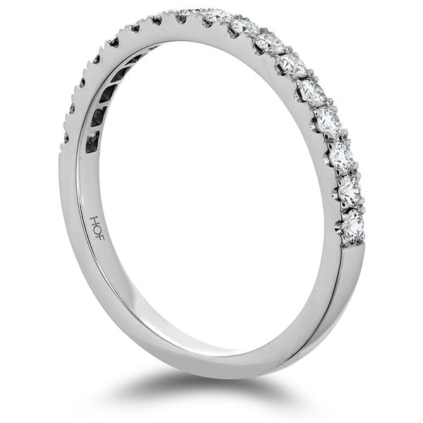 Engagement Rings - 0.35 ctw. Transcend Premier Diamond Band in 18K White Gold - image #2