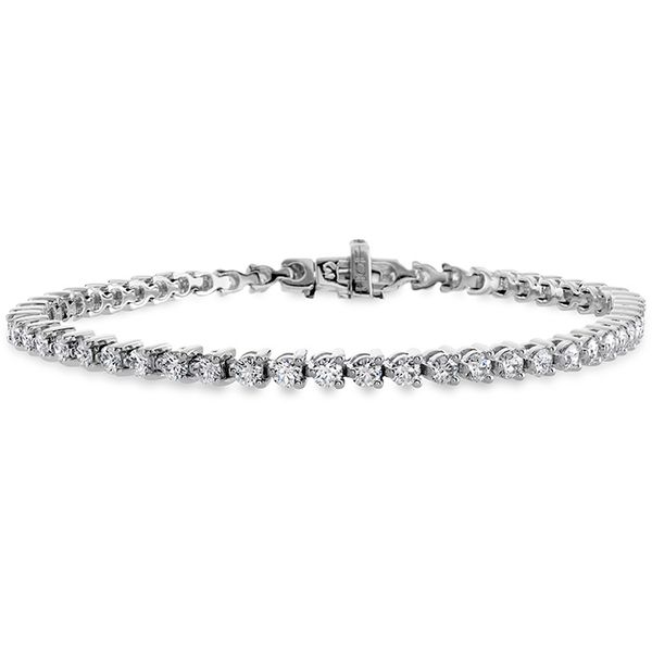 5 ctw. Temptation Three-Prong Bracelet in 18K White Gold Galloway and Moseley, Inc. Sumter, SC