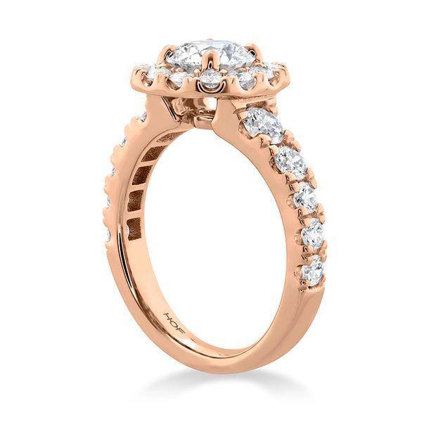 1.17 ctw. Luxe Transcend Premier Custom Halo Diamond Ring in 18K Rose Gold Image 2 Becky Beauchine Kulka Diamonds and Fine Jewelry Okemos, MI
