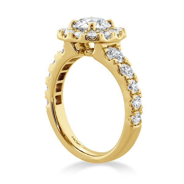 1.17 ctw. Luxe Transcend Premier Custom Halo Diamond Ring in 18K Yellow Gold Image 2 Becky Beauchine Kulka Diamonds and Fine Jewelry Okemos, MI