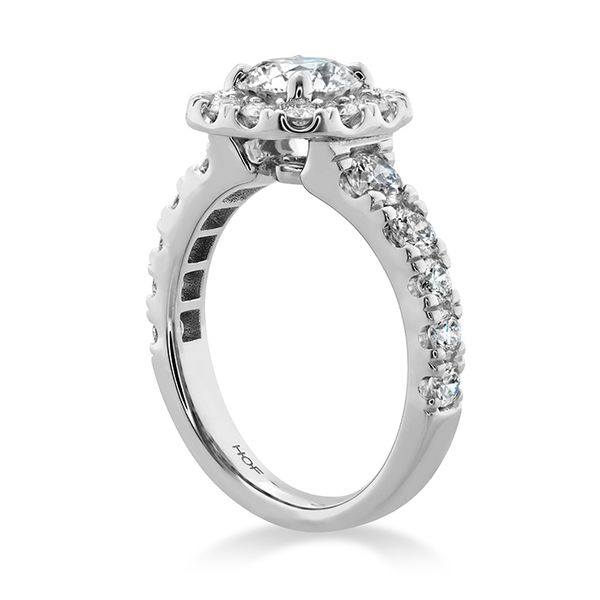1.17 ctw. Luxe Transcend Premier Custom Halo Diamond Ring in Platinum Image 2 Romm Diamonds Brockton, MA