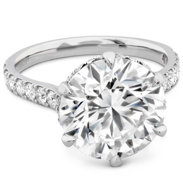 The Primrose Diamond Ring in Platinum Image 3 Becky Beauchine Kulka Diamonds and Fine Jewelry Okemos, MI