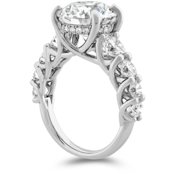 The Verona Diamond Ring in Platinum Image 2 Galloway and Moseley, Inc. Sumter, SC
