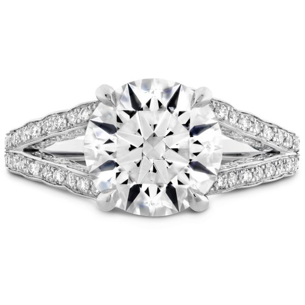The Bel Fiore Ring in Platinum Becky Beauchine Kulka Diamonds and Fine Jewelry Okemos, MI