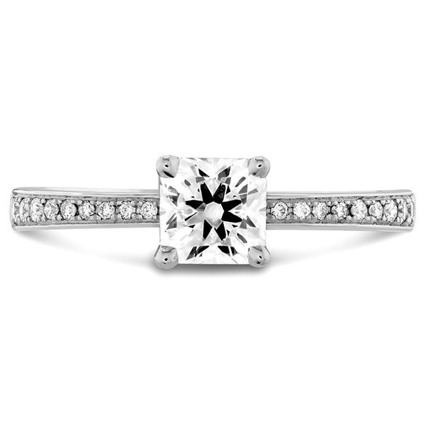 0.1 ctw. Dream Signature Engagement Ring-Diamond Band in 18K White Gold Valentine's Fine Jewelry Dallas, PA