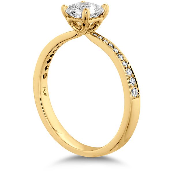 0.1 ctw. Dream Signature Engagement Ring-Diamond Band in 18K Yellow Gold Image 2 Romm Diamonds Brockton, MA