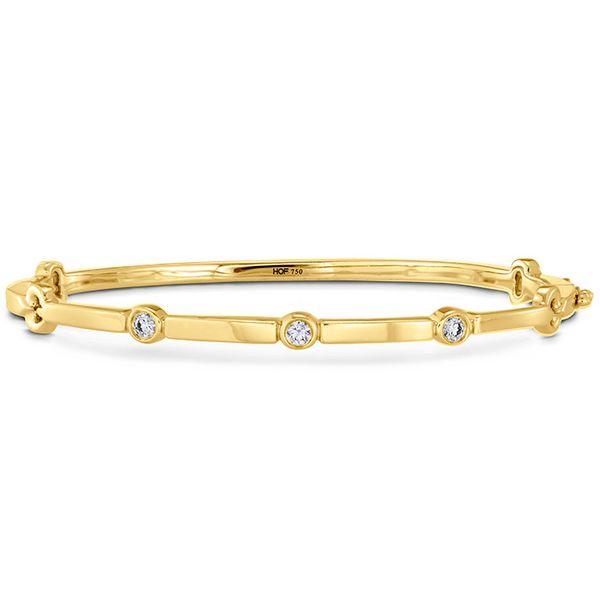 0.15 ctw. Copley Multi Stone Bangle in 18K Yellow Gold Galloway and Moseley, Inc. Sumter, SC