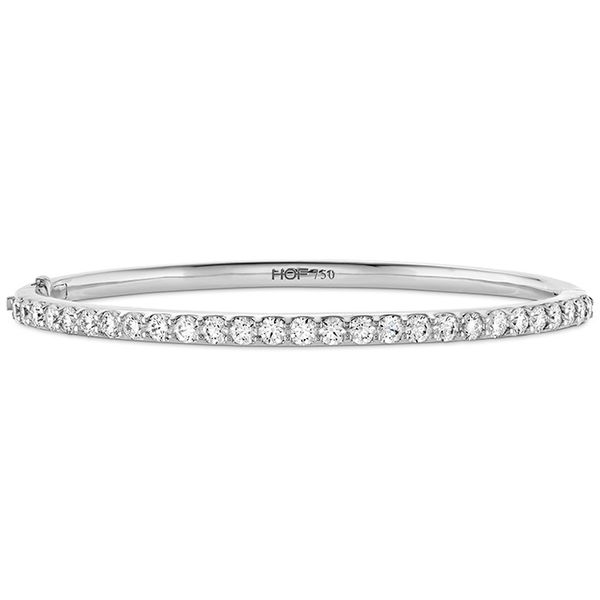 2 ctw. HOF Classic Prong Set Bangle - 270 in 18K White Gold Galloway and Moseley, Inc. Sumter, SC