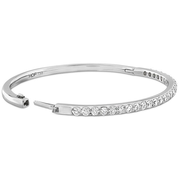 2 ctw. HOF Classic Prong Set Bangle - 270 in 18K White Gold Image 2 Galloway and Moseley, Inc. Sumter, SC
