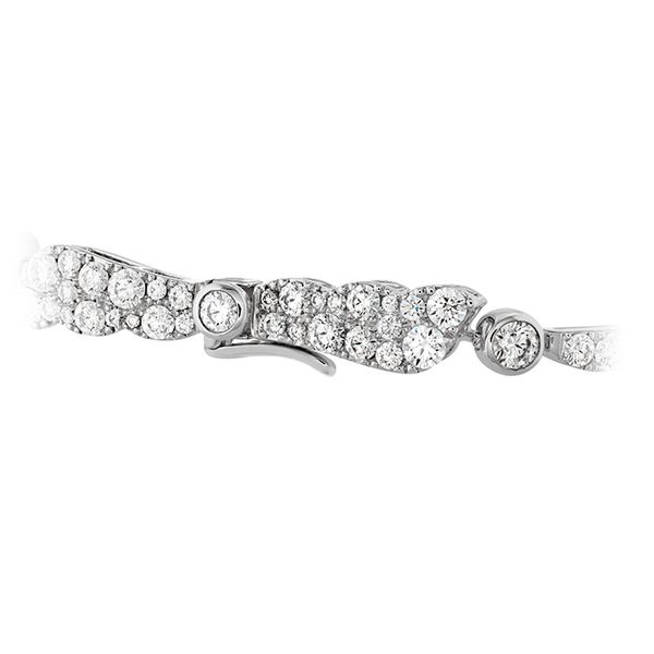 4.35 ctw. Lorelei Ribbon Diamond Bracelet in 18K White Gold Image 3 Willis Fine Jewelry Rockwall, TX