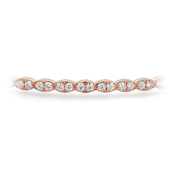 0.98 ctw. Lorelei Floral Diamond Bangle in 18K Rose Gold Image 2 Galloway and Moseley, Inc. Sumter, SC