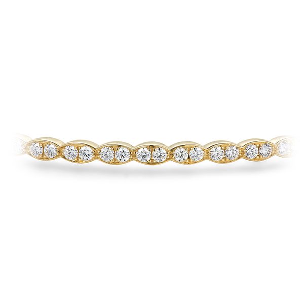 0.98 ctw. Lorelei Floral Diamond Bangle in 18K Yellow Gold Image 2 Galloway and Moseley, Inc. Sumter, SC
