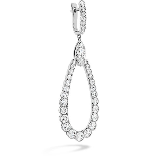 5 ctw. Aerial Regal Drop Earrings in 18K White Gold Image 2 Sanders Diamond Jewelers Pasadena, MD