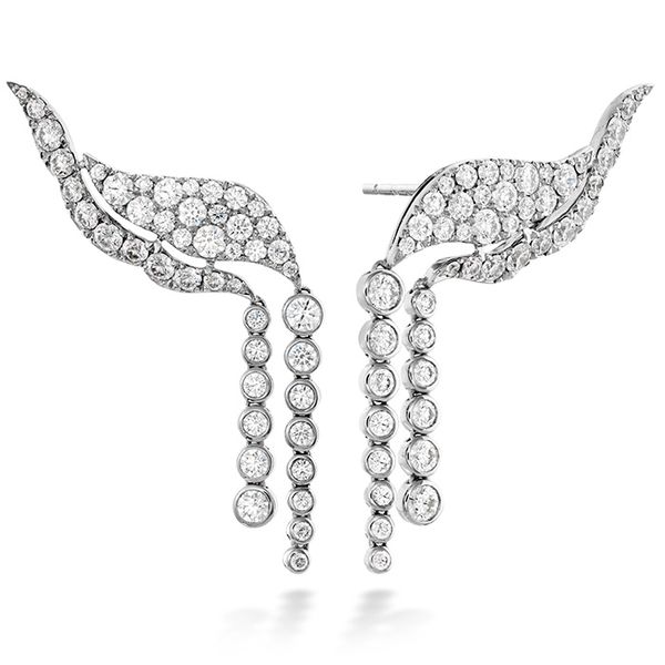 3.1 ctw. Lorelei Fringe Diamond Ear Cuff in 18K White Gold Galloway and Moseley, Inc. Sumter, SC