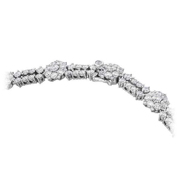 39 ctw. Beloved Cluster Necklace in 18K White Gold Image 3 Sanders Diamond Jewelers Pasadena, MD