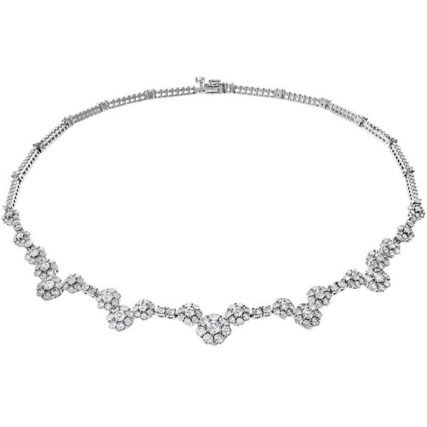 13.75 ctw. Beloved Necklace in 18K White Gold Image 2 Sanders Diamond Jewelers Pasadena, MD