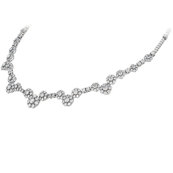13.75 ctw. Beloved Necklace in 18K White Gold Image 3 Sanders Diamond Jewelers Pasadena, MD