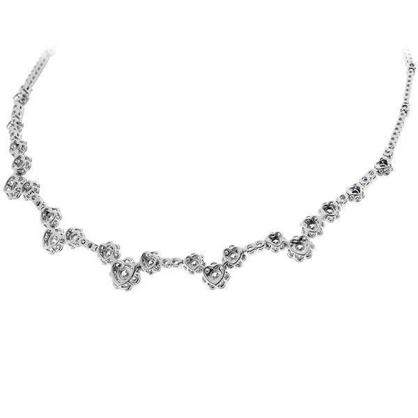 13.75 ctw. Beloved Necklace in 18K White Gold Image 5 Sanders Diamond Jewelers Pasadena, MD