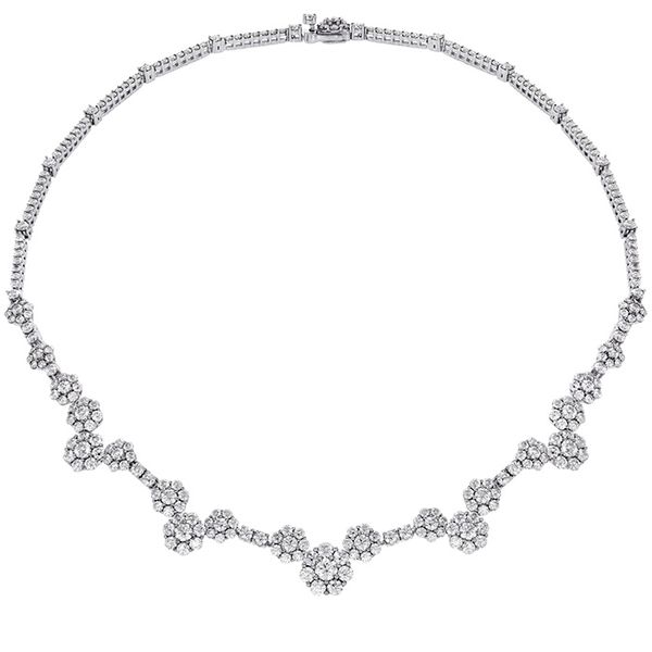 14.65 ctw. Beloved Necklace in 18K White Gold Sanders Diamond Jewelers Pasadena, MD