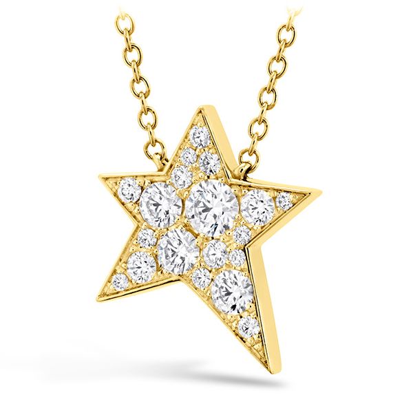 0.16 ctw. Illa Cosmic Diamond Necklace in 18K Yellow Gold Image 2 Becky Beauchine Kulka Diamonds and Fine Jewelry Okemos, MI