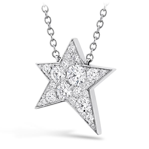Necklaces - 0.54 ctw. Illa Cosmic Diamond Necklace in 18K White Gold - image 2