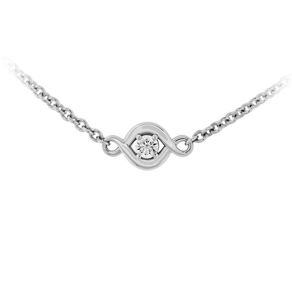 0.58 ctw. Optima Station Necklace in 18K White Gold Image 3 Becky Beauchine Kulka Diamonds and Fine Jewelry Okemos, MI