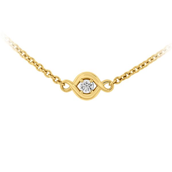 0.58 ctw. Optima Station Necklace in 18K Yellow Gold Image 3 Becky Beauchine Kulka Diamonds and Fine Jewelry Okemos, MI